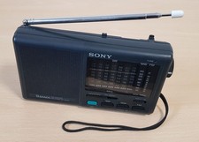 SONY 9 Band Radio ICF-SW15 Weltempfänger, funktionsfähig, ohne Netzteil und Bedi