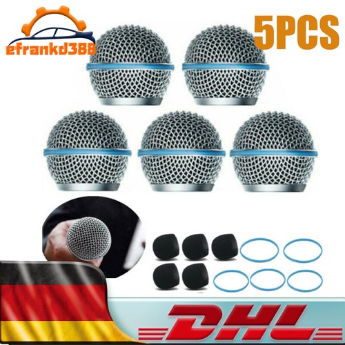 5pcs metall mikrofon mesh - 5pcs,