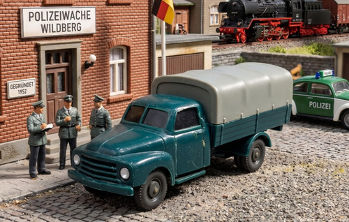 Wiking opel blitz - wiking, langhauber