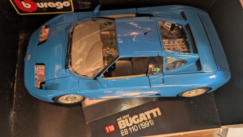 Burago bugatti 110 - eb,
