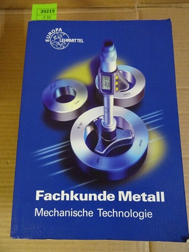 Fachkunde metall josef - fachkunde,