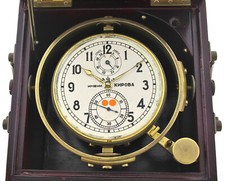 Kirowa Russisches Marinechronometer Schiffschronometer 56h- Auf- und Ab- Uhr