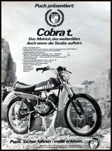 Puch cobra originale - puch,