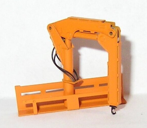 Messingmodell ladekran orange - messingmodell,