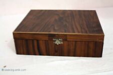 ***Schöne nostalgische Holzschatulle / Holzkästchen / Zigarrenkiste / Geldkasse