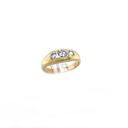 Ring gold 585 14k - gold,