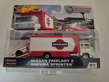 Hot Wheels Team Transport: Nissan Fairlady Z  + Sakura Sprinter / Neu in OVP