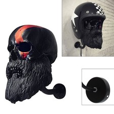 Motorrad Garderobe / Wandhalterung Helmhalter Skull XGP MH12 sw gebraucht
