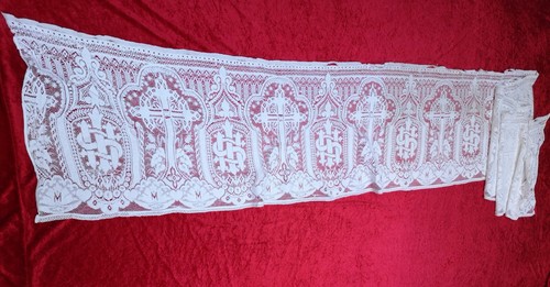 Altardecke ihs maria - maria, monogramm