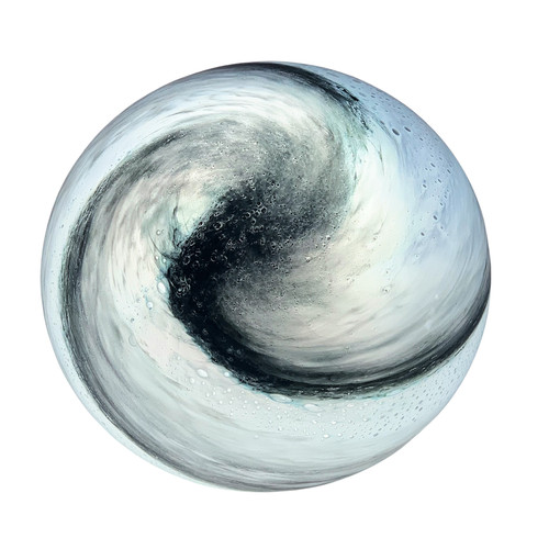 Glaslampe groß planet mond - planet,
