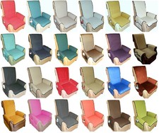 Sesselschoner Schoner Sesselauflage Überwurf Auflage uni Farben strapazierfähig