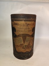 Blechdose Reklamedose Dose Jordan & Timaeus Chocolade Dresden Stadtansicht Cacao