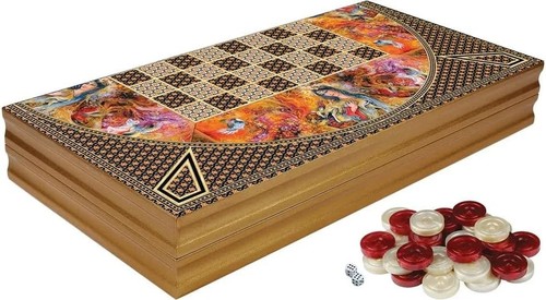 Großes persisches backgammon - persisches,