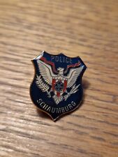 PIN Anstecknadel Polizei Police Schaumburg USA Adler Amerika 
