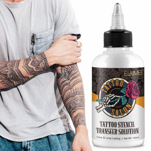 Tattoo schablonen transfer gel - transfer,