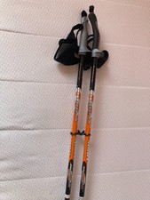 Moderne Nordic-Walking-Stöcke Exel Sports orange 115 cm – TOP ZUSTAND!