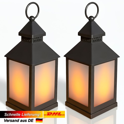 2er set led laternen - laternen, +