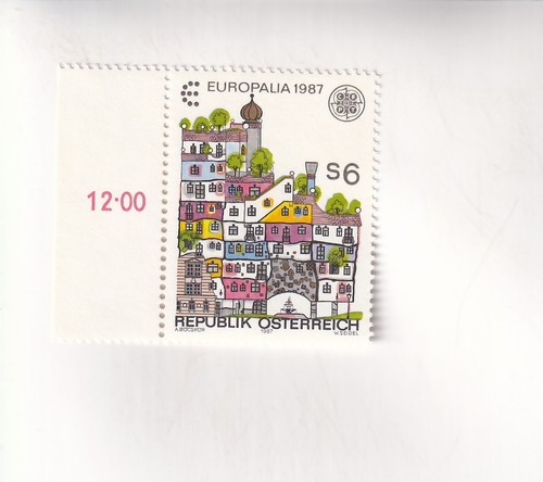 Briefmarke österreich kunst - briefmarke,