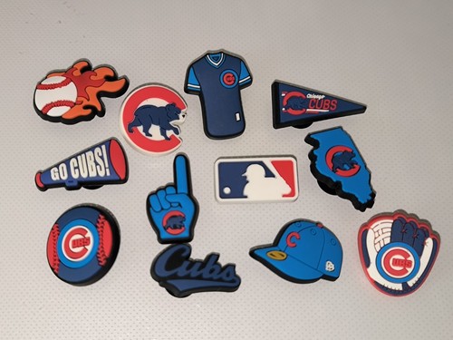 Mlb chicago cubs shoe charms - chicago,