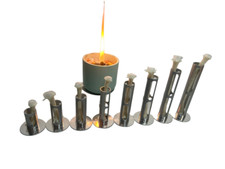 Dochthalter 100 x 15 mm - Schmelzlichtbrenner, Wachsreste,Schmelzlicht,Altwachs