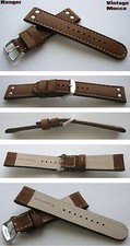 ECHTLEDER NIETENUHRENBAND FÜR