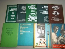 9 Kalender 1942-83 Rezepte
