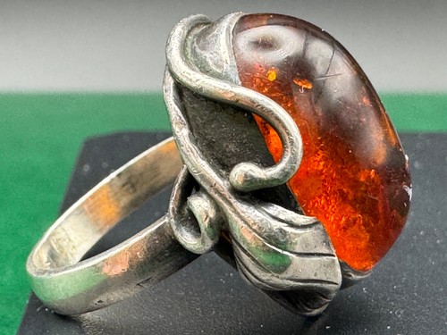Vintage 925 silber ring mit - ring,