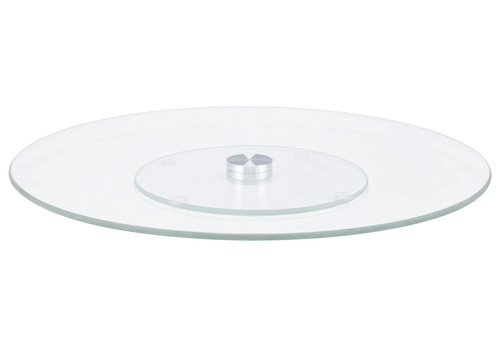 Drehbare tortenplatte glas - tortenplatte,