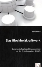 Das Blockheizkraftwerk Marcus Horn Taschenbuch Deutsch VDM Verlag Dr. Müller