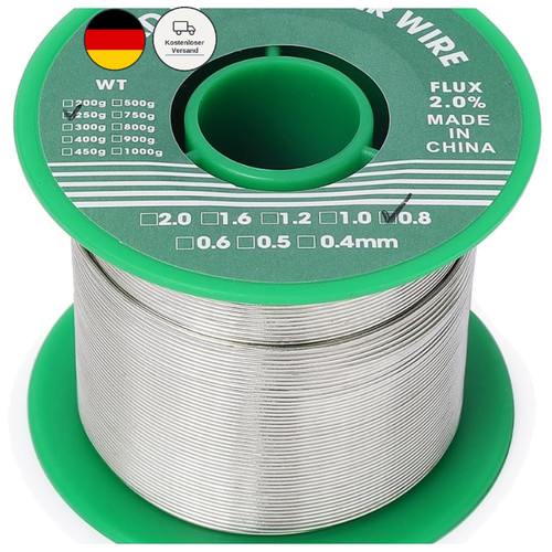 Bleifrei lötzinn mm - lötzinn, 0,8