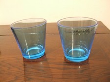 Ittala Kaj Franck- 2Gläser hellblau unbenutzt