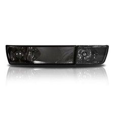Für VW Golf 3 2x Klarglas Front-Blinker Nebelscheinwerfer Schwarz Smoke L + R