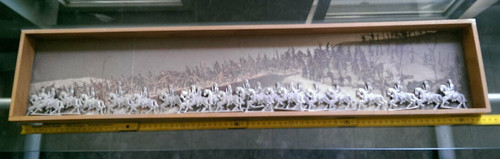 Zinnfiguren diorama schlacht - zinnfiguren,
