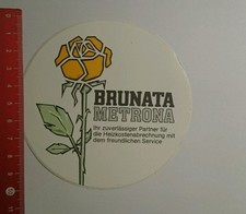 Aufkleber sticker brunata - aufkleber/sticker:,