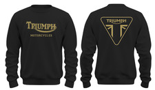 TRIUMPH SWEATSHIRT RUNDHALS SWEATSHIRT TRIUMPH MOTORCYCLES MOTO ENDURO