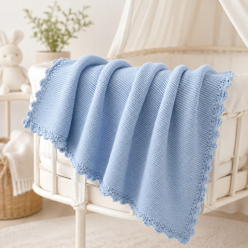 Schöne baby strickdecke - , baby-strickdecke