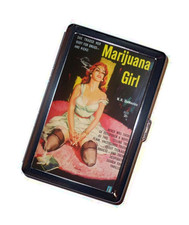 Marijuana Girl Cigarette Case