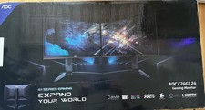 AOC C24G1 24 Zoll Full-HD Gaming Monitor, 1 MS, 144 Hz, Curved
