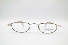 Vintage Otto Kern 9486 344 Bronze Gold Metallic Oval Brille Brillengestell NOS