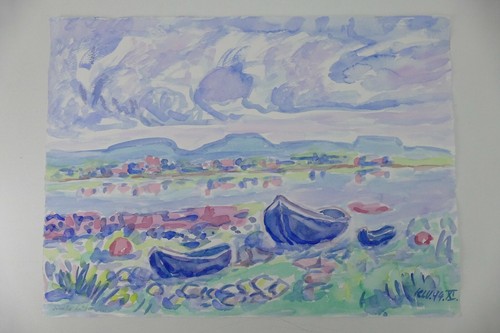 Wilhelm klußmann aquarell - wilhelm,
