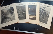 4x L'Illustration 1916/17 WW1