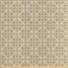 Beige Satin Stoff als