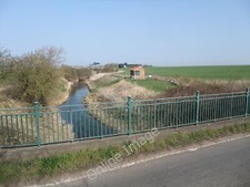 Foto 12x8 Flussdurchflussmessstation, Wensorbrücke Shelton\/SK7844 T c2011