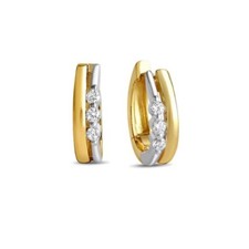 Klappcreolen mit Zirkonia