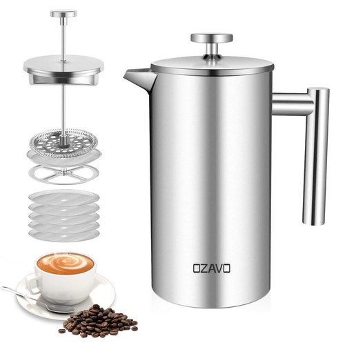 Kaffeebereiter doppelwandig - 1l,