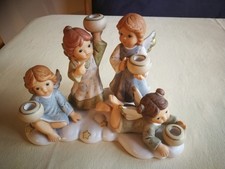 Goebel Nina * Marco Himmlische Adventszeit 4 Engel Kerzenhalter
