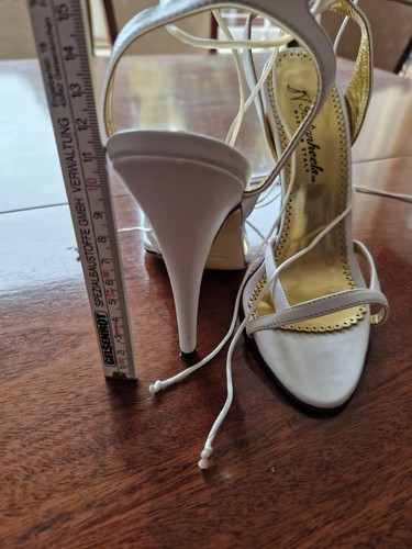 Weiße slingback sandaletten - weiße, slingback-sandaletten