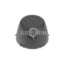 Nabenkappe in schwarz für 16