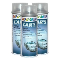 Dupli-Color Klarlack matt 3x 400 ml Car´s Rallye Lack