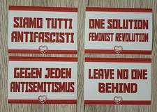 Schickeria Südkurve München Ultras Aufkleber Sticker 4 Stück 